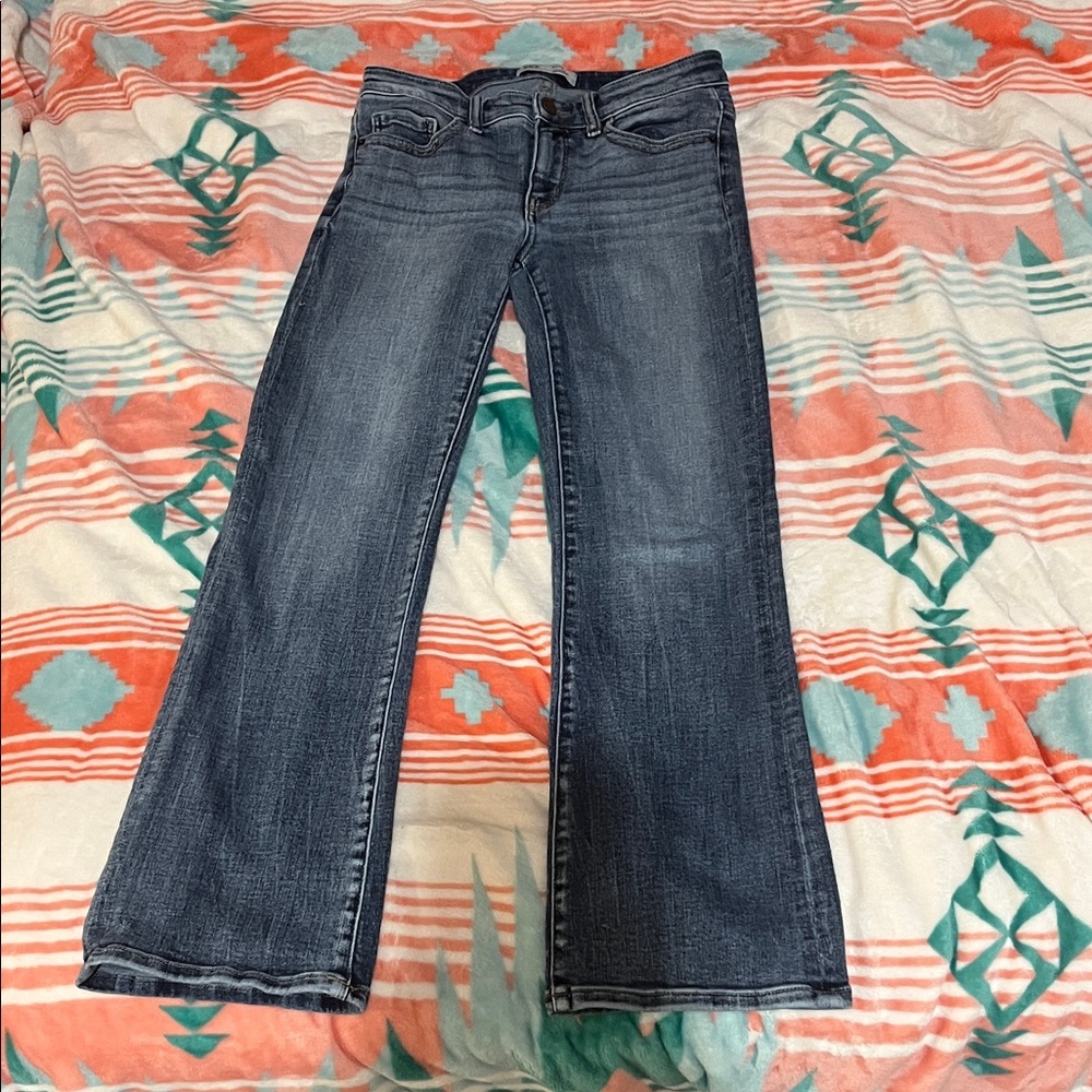 BKE Women's Dark Blue Boot Cut Jeans